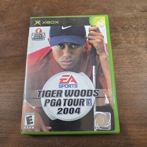 OG XBOX Tiger Woods PGA Tour 2004 Game CIB